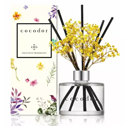 COCODOR aróma difuzér s tyčinkami daffodil, flower, vanilla &amp; sandalwood 200 ml