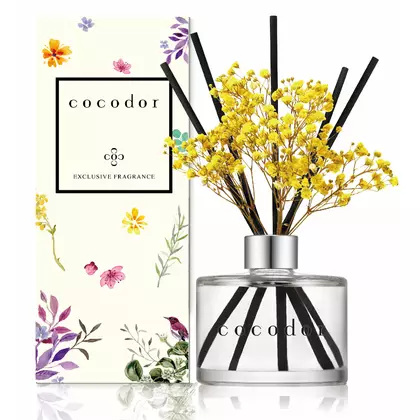 COCODOR aróma difuzér s tyčinkami daffodil, vanilla &amp; sandalwood 120 ml
