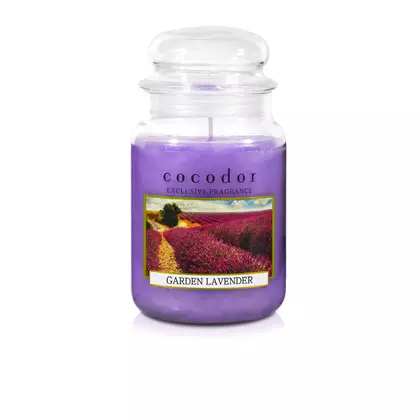 COCODOR vonná sviečka garden lavender 550 g