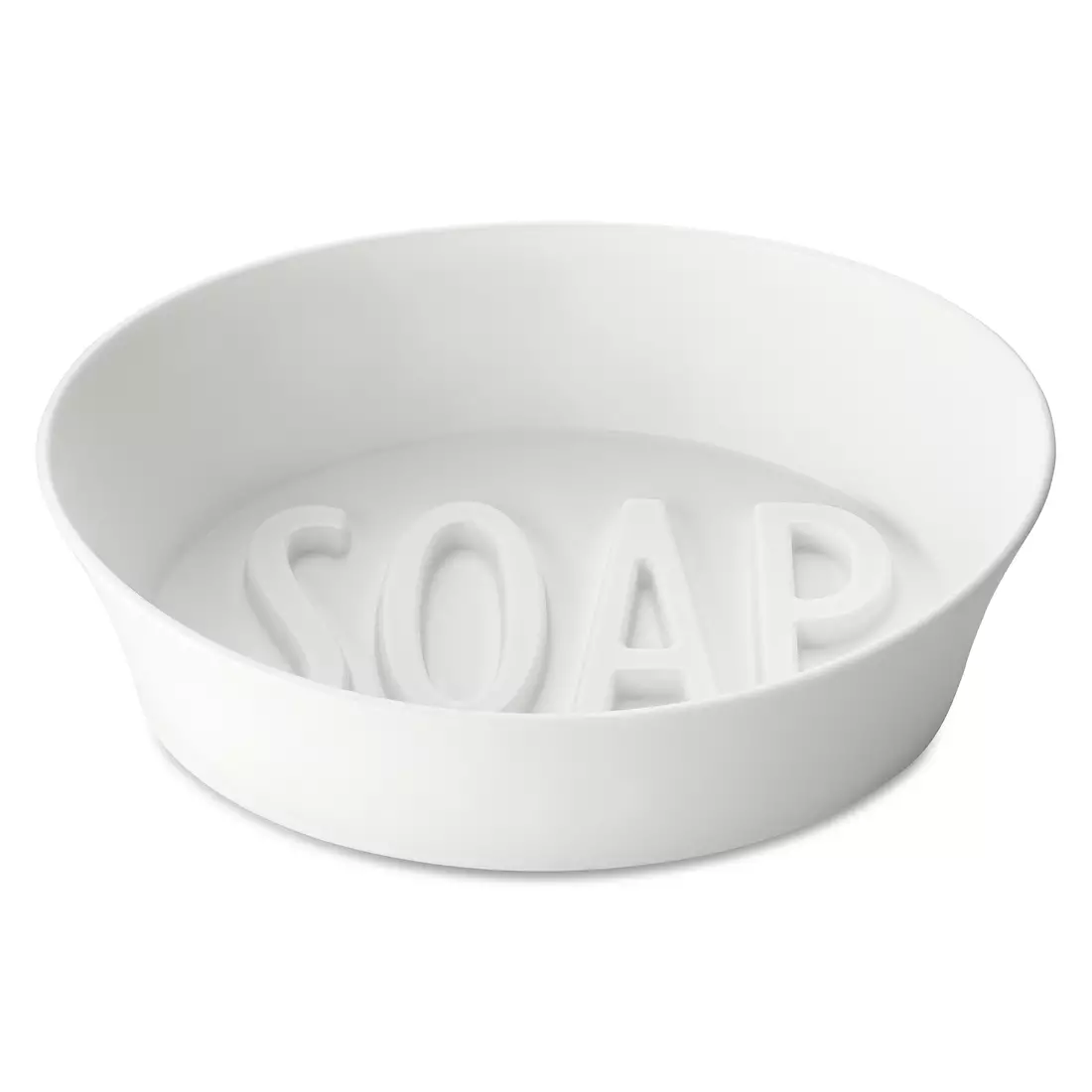KOZIOL SOAP ORGANIC biela miska na mydlo