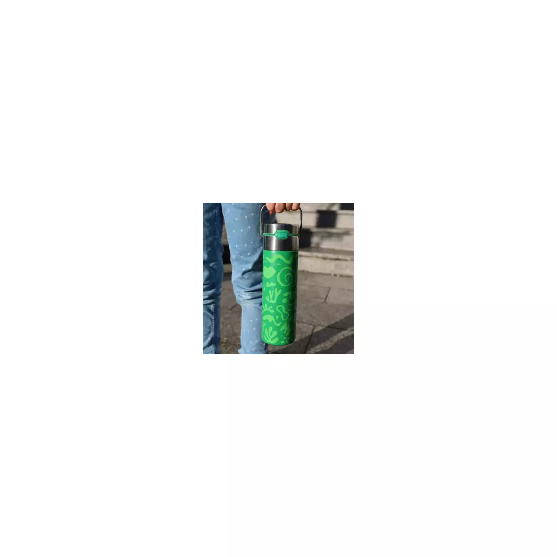EIGENART LEEZA termofľaša 500 ml, opera green