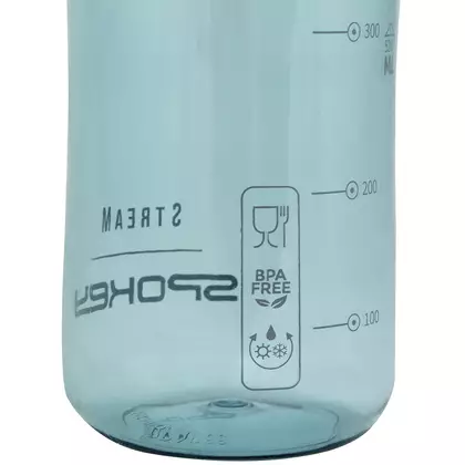 SPOKEY STREAM fľaša na vodu 0.5L tyrkysová
