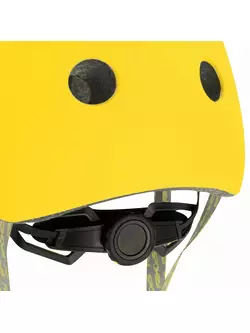 SPOKEY PUMPTRACK BMX žltá cyklistická prilba