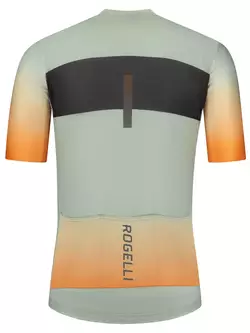 Rogelli DAWN pánsky cyklistický dres, šedo-oranžová
