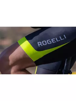 Rogelli FUSE II pánske cyklistické šortky, čierna a žltá