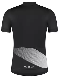 Rogelli GROOVE pánsky cyklistický dres, čierna