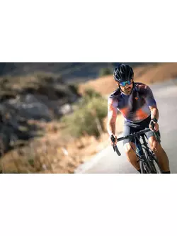 Rogelli HALO cyklistický dres oranžový