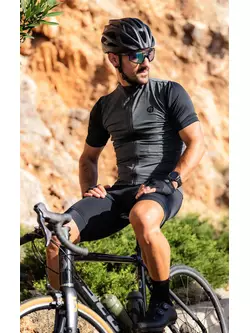 Rogelli MELANGE pánsky cyklistický dres, kaki
