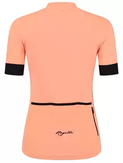 Rogelli MODESTA dámsky cyklistický dres, koralovo-čierna