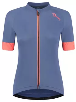 Rogelli MODESTA dámsky cyklistický dres, modro-koralový