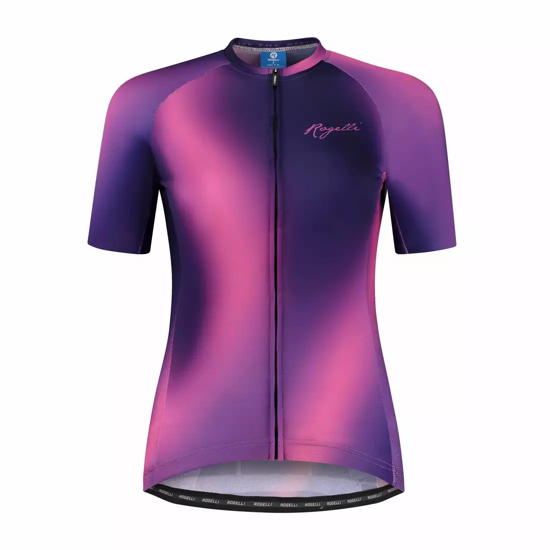 Rogelli dámsky cyklistický dres AURORA fialovo-ružový