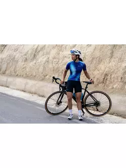 Rogelli dámsky cyklistický dres AURORA modrý