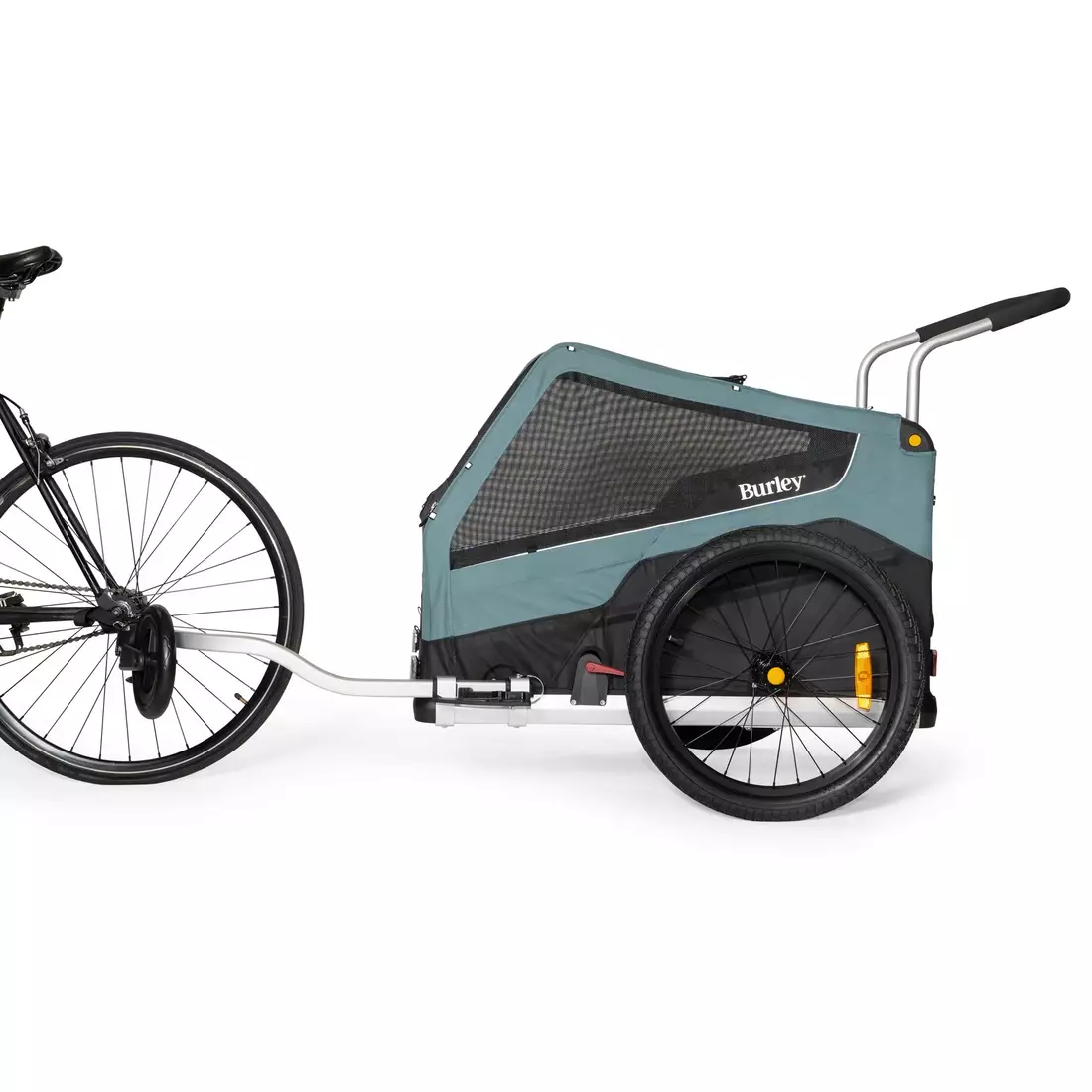 BURLEY TAIL BARK RANGER XL príves na bicykel za opasok, modro-čierny