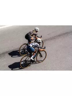Dámske cyklistické kraťasy Rogelli s trakmi ULTRACING II modré
