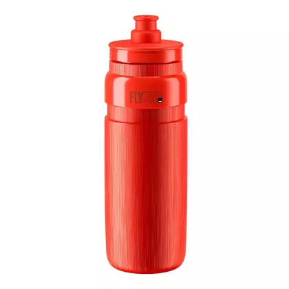 ELITE FLY TEX cyklistická fľaša na vodu 750 ml, červená