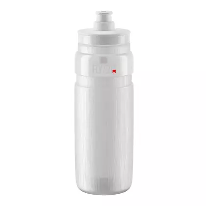 ELITE FLY TEX cyklistická fľaša na vodu 750 ml, clear