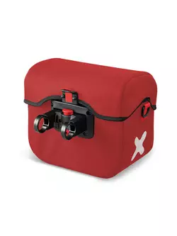EXTRAWHEEL HANDY PREMIUM CORDURA XL taška na riadidlá bicykla, Červená 7,5 L