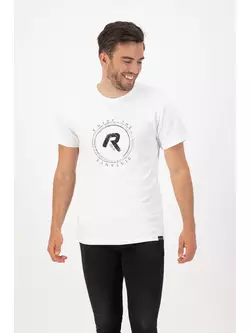 Pánske tričko Rogelli GRAPHIC biele