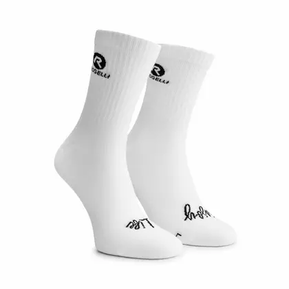 Ponožky Rogelli LOGO biele