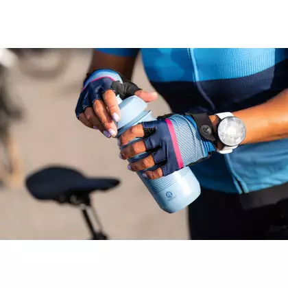Rogelli ENJOY cyklistická fľaša 500ml, modrá