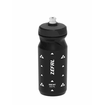 ZEFAL SENSE SOFT 65 cyklistická fľaša na vodu 650 ml čierna