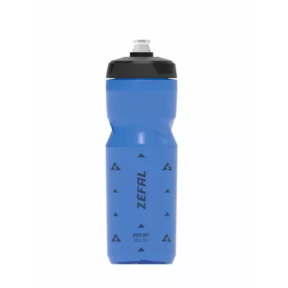 ZEFAL SENSE SOFT 80 cyklistická fľaša na vodu 800 ml modrá priehľadná