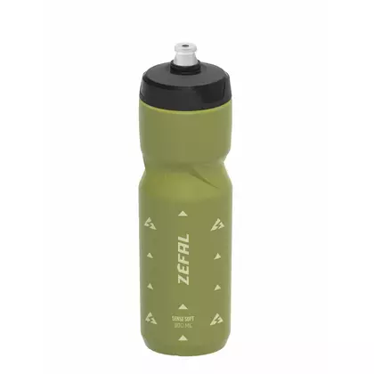 ZEFAL SENSE SOFT 80 cyklistická fľaša na vodu 800 ml olivový