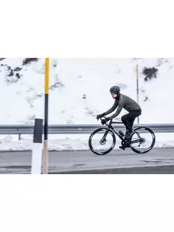 Cyklistická bunda Rogelli, zimná CORE zelená