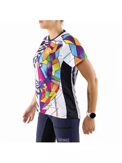 KAYMAQ TIGER dámsky voľný MTB cyklistický dres s krátkym rukávom