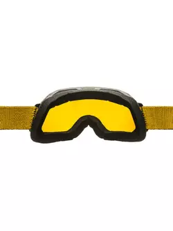 Lyžiarske/snowboardové okuliare ALPINA, vylepšenie kontrastu BLACKCOMB Q-LITE ČIERNO-ŽLTÉ MATNÉ sklo Q-LITE ORANGE S2