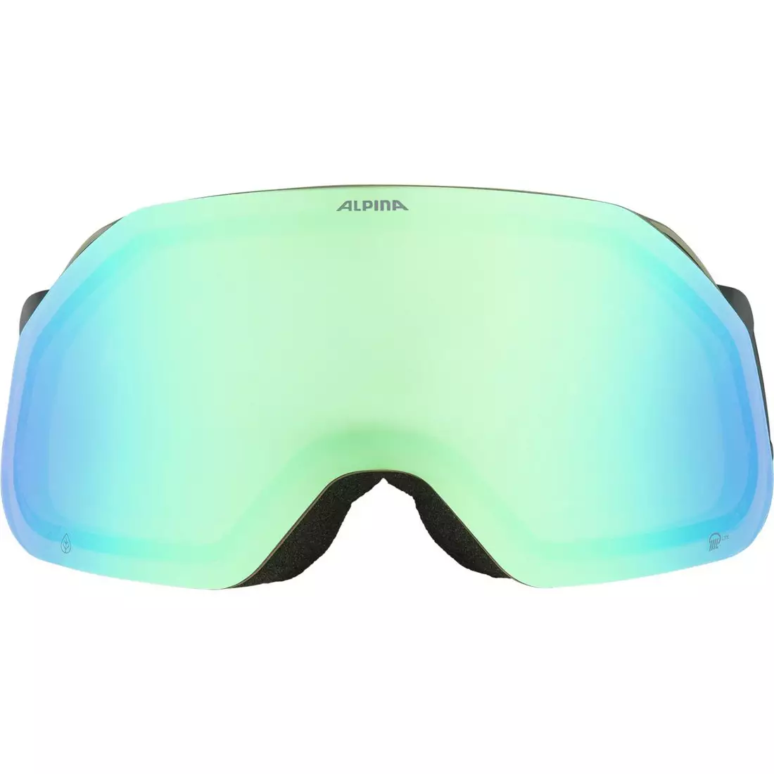 Lyžiarske/snowboardové okuliare ALPINA, vylepšenie kontrastu BLACKCOMB Q-LITE OLIVE MATT sklo Q-LITE GREEN S2
