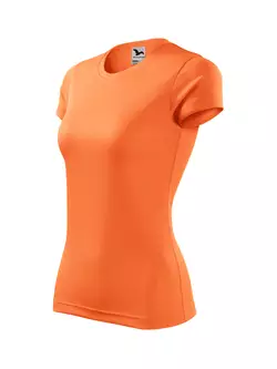 MALFINI FANTASY - Dámske športové tričko z 100 % polyesteru, neonová mandarínka 1408812-140