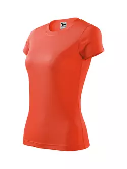MALFINI FANTASY - Dámske športové tričko z 100 % polyesteru, neonová oranžová 1409112-140