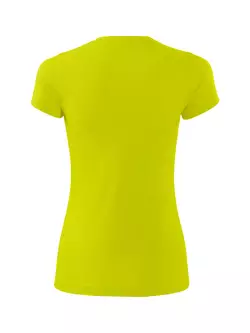 MALFINI FANTASY - Dámske športové tričko z 100 % polyesteru, neonová žltá 1409012-140
