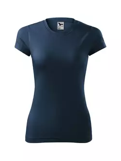 MALFINI FANTASY - Dámske športové tričko z 100 % polyesteru, tmavomodré 1400212-140
