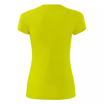 MALFINI FANTASY - Dámske športové tričko z 100 % polyesteru, neonová žltá 1409012-140
