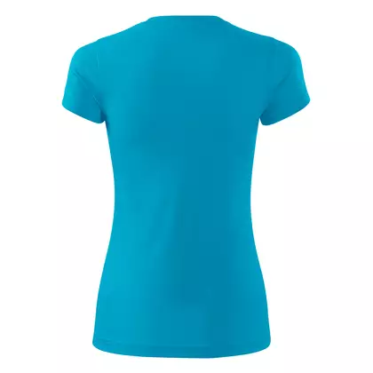 MALFINI FANTASY - Dámske športové tričko z 100 % polyesteru, tyrkysová 1404412-140
