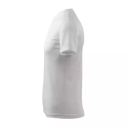 MALFINI FANTASY - pánske športové tričko z 100 % polyesteru, biela 1240013-124
