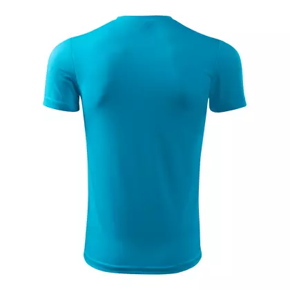 MALFINI FANTASY - pánske športové tričko z 100 % polyesteru, tyrkysová 1244413-124