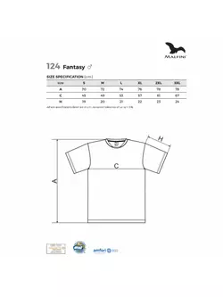 MALFINI FANTASY - pánske športové tričko z 100 % polyesteru, neonovo oranžová 1249113-124