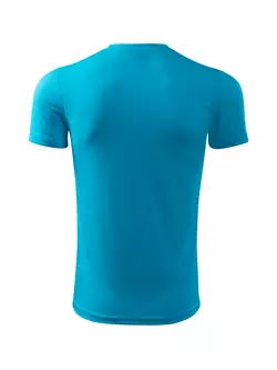 MALFINI FANTASY - pánske športové tričko z 100 % polyesteru, tyrkysová 1244413-124