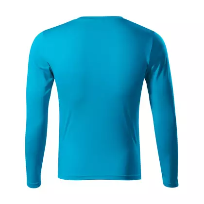 MALFINI PRIDE Pánske športové tričko s dlhým rukávom, tyrkysová 1684412
