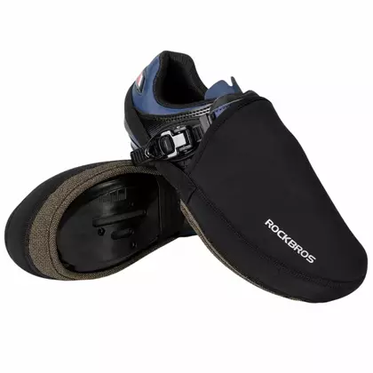 Rockbros Ochranné kryty na bicyklové topánky, návleky, Neopren/Kevlar, čierna 22421234002