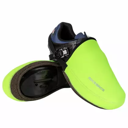 Rockbros Ochranné kryty na bicyklové topánky, návleky, Neopren/Kevlar, neonovo žltá 22421234006
