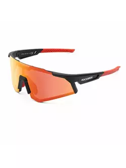 Rockbros Športové / Cyklistické polarizované slnečné okuliare, Čierne 14110006005