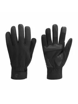 Rogelli CORE II zimné cyklistické rukavice, čierne