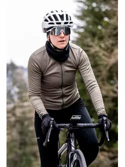 Rogelli dámska cyklistická mikina CORE zelená