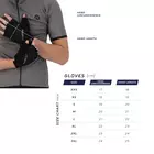 Rogelli zimné cyklistické rukavice CORE II black-fluor