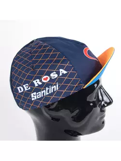 Apis Profi cyklistická čiapka DE ROSA SANTINI oranžový šilt v1