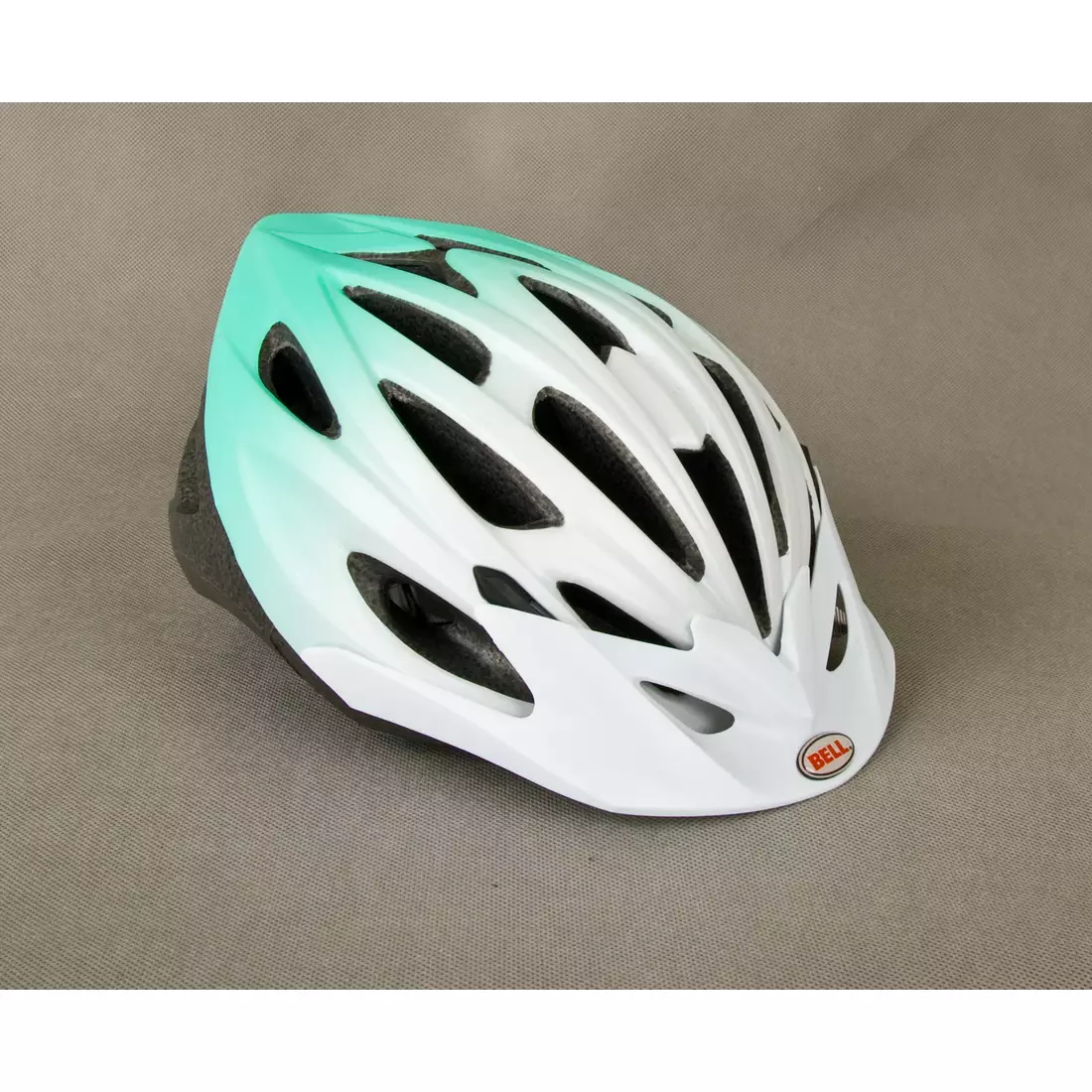 BELL SOLARA - dámska cyklistická prilba, biela a zelená